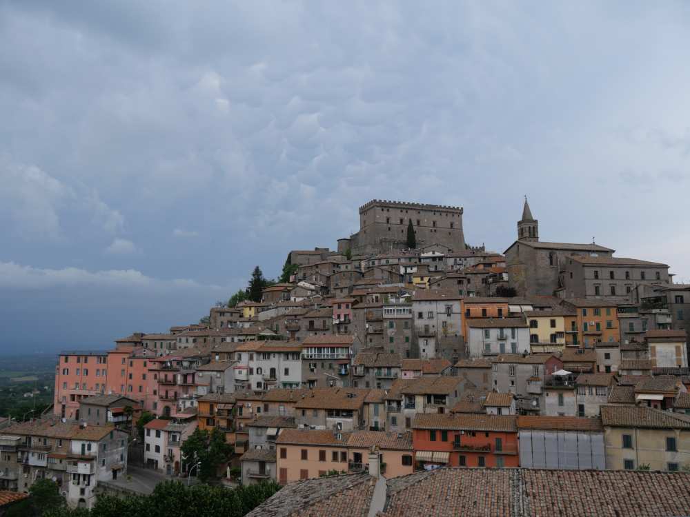 Soriano nel Cimino városka látképe