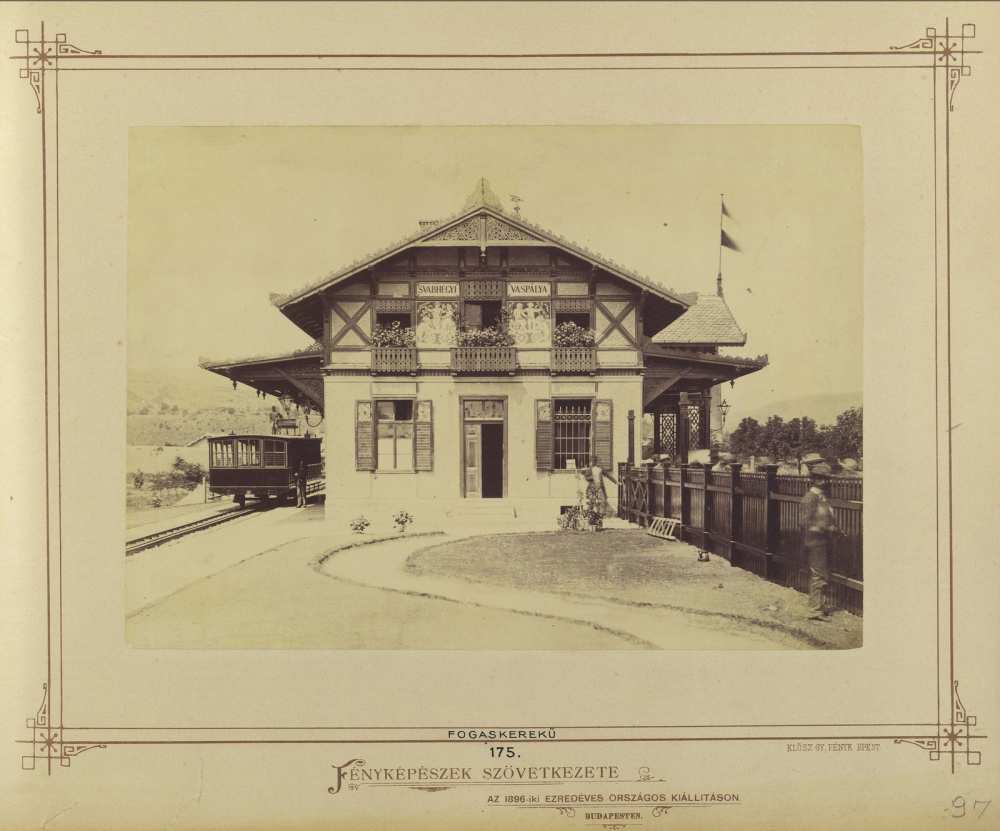 XII. kerület, Városmajor, Fogaskerekű végállomása, 1880 és 1890 között készült – Fortepan/Budapest Főváros Levéltára. HU.BFL.XV.19.d.1.05.191.