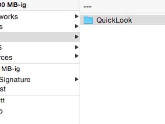 OSX: tömörített fájl tartalmának megnézése kitömörítés nélkül