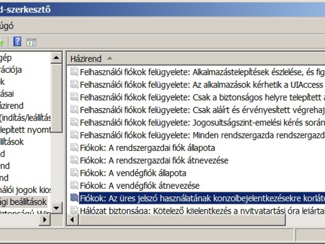 Remote Desktop kapcsolódás jelszó nélkül