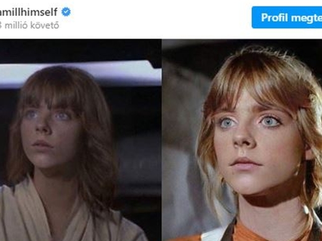 Már Mark Hamill is azon nevet, milyen csinos csaj lenne Luke-ból!