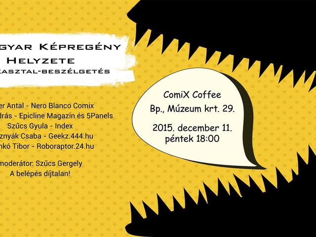 Magyar képregény: helyzet mindig van