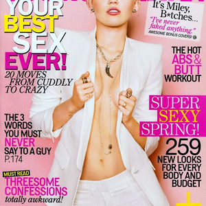 Miley Cyrus a márciusi Cosmo girl