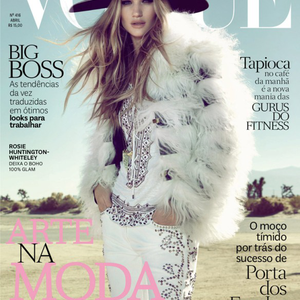 Rosie Huntington-Whiteley megint Vogue