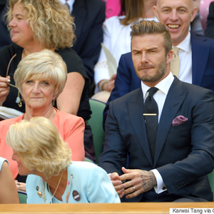 David Beckham csak elkapott egy labdát