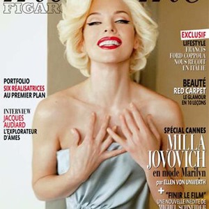 Milla Jovovich Marilyn Monroe lett!