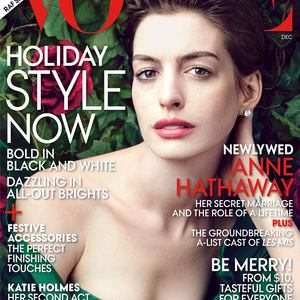 Anne Hathaway Vogue borítón