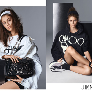 Jimmy Choo is Kaia Gerber mellett döntött