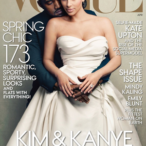 A Kardashian házaspár Vogue címlapon