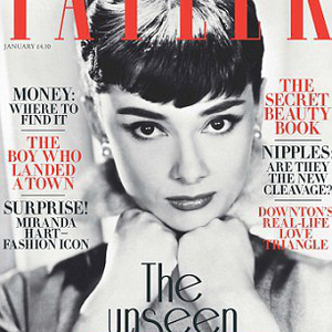 Audrey Hepburn címlapon