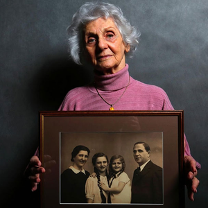 Döbbenetesen gyönyörű portrék Auschwitz túlélőiről