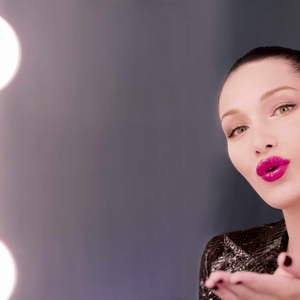 Bella Hadid Dior Addict Lacquer Plump kampánya