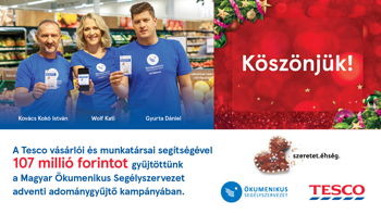 Köszi nektek, köszi Tesco!