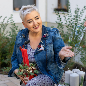 Makány Márta karácsonyi kollekciója az asztalra