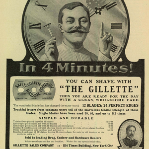 120 éve borotválkozunk rendesen - vagyis a pasik