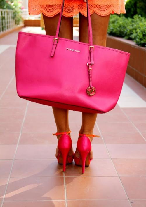michael kors pink táska és cipő.jpg