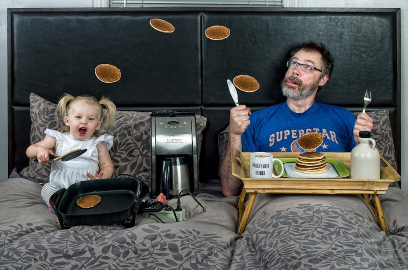 cool-best-father-baby-funny-photography-chicquero-breakfast-in-bed.jpg