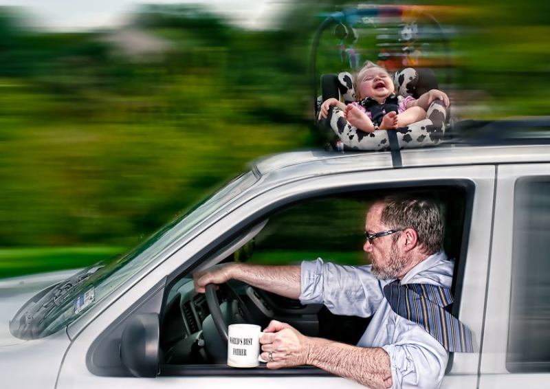 cool-best-father-baby-funny-photography-chicquero-late-for-work-car-ride.jpg