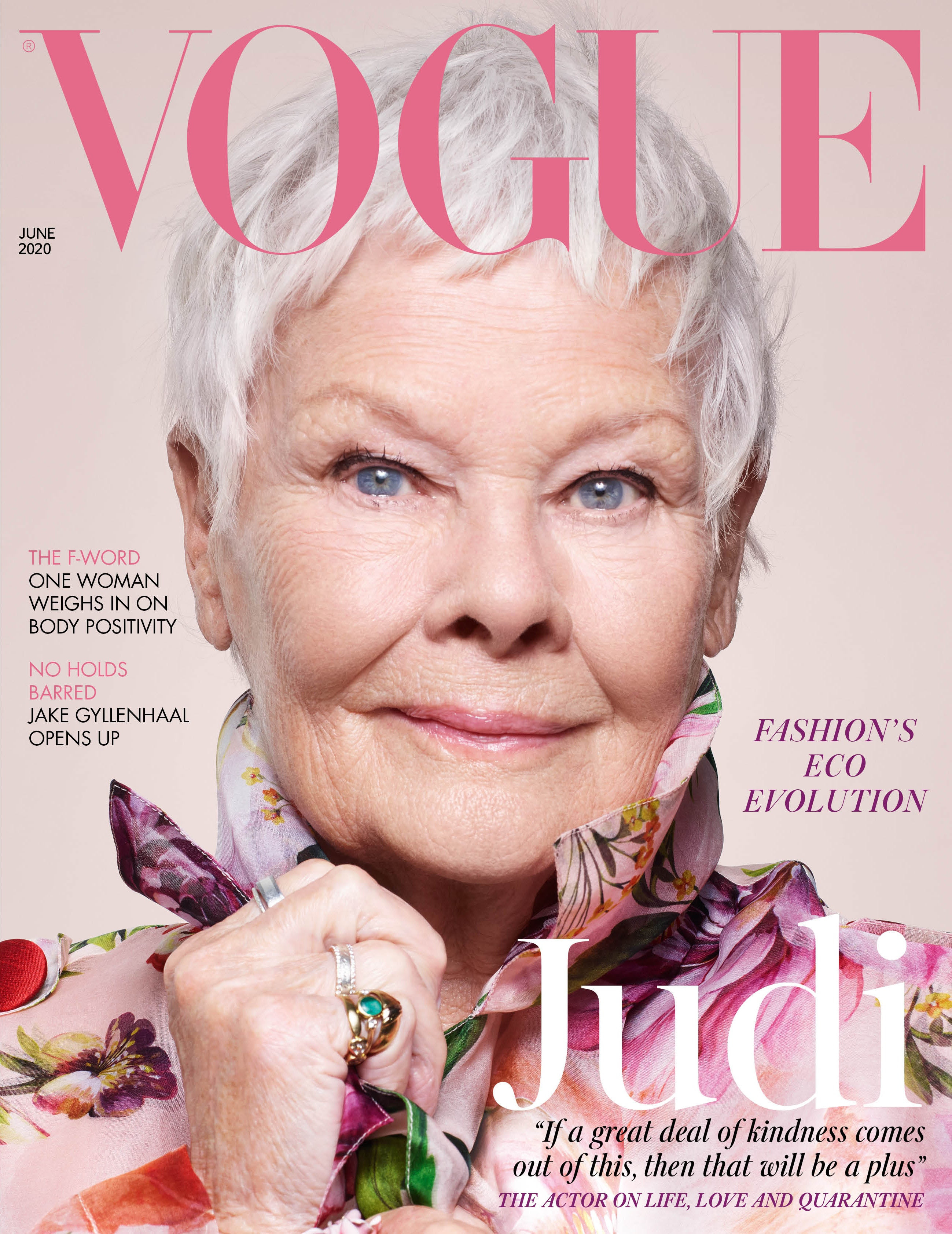Judi Dench Cover Vogue 