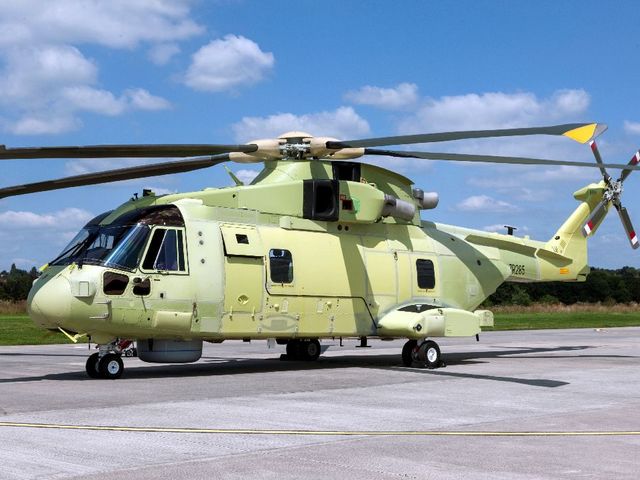 Repült az első lengyel AW101-es