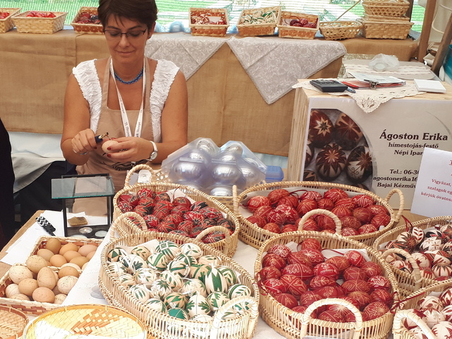Az Ágoston családban a tojásdíszítés családi hagyomány