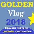 Golden vlog 2018 heti nyertes csatornák.