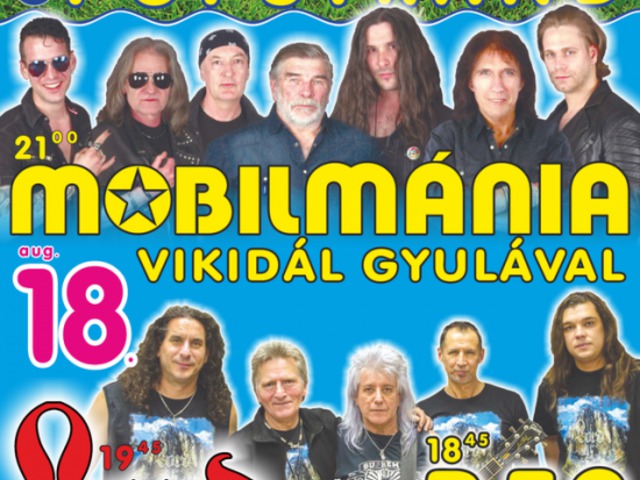 2018.08.18-19-20 Popstrandi hármas - Gárdony, Agárd, Velence