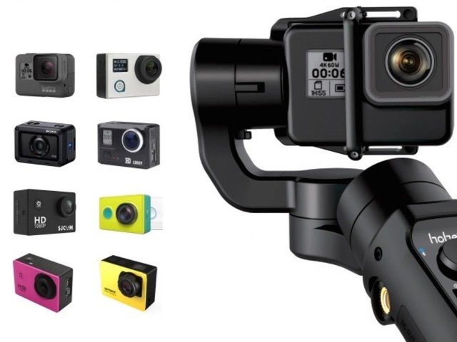 Akciókamerákhoz készült a hohem iSteady Pro 2 gimbal