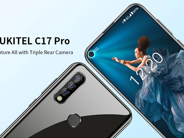 Samsung Galaxy S10e szerű előlapi kamerával érkezett meg az Oukitel C17 Pro!