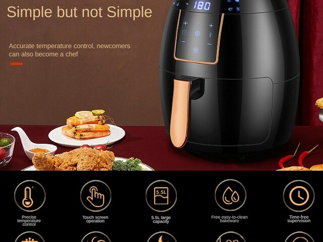 Csak 55$-ba kerül az európai raktáras air fryer