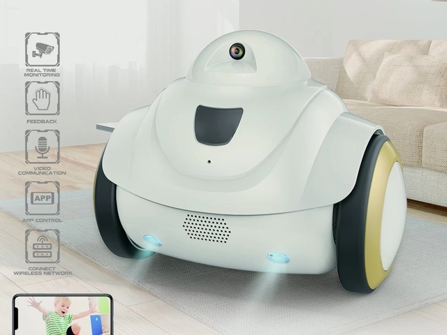Őrző-védő kis robot lett az R02!