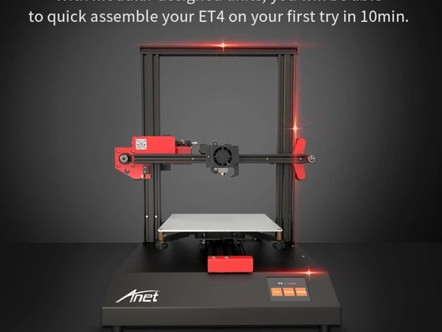 3D nyomtatót európai raktárból! Anet ET4