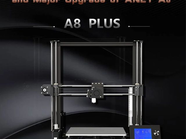 Anet A8 Plus 3D nyomtatót európai raktárból gyorsan és vámmentesen!