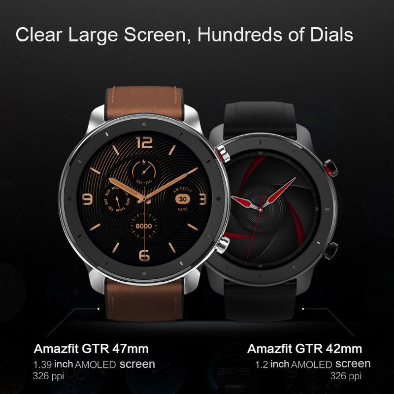 Amazfit válogatás - Olcsóbb az Amazfit GTR & Stratos összehasonlítás