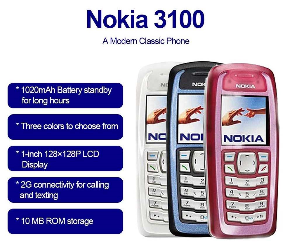 Как убрать защитный код на nokia 3100