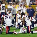 Az újonc Patriots védő sérülése miatt felfüggesztették a mérkőzést