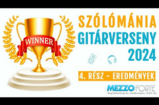 Szólómánia gitárverseny eredménye