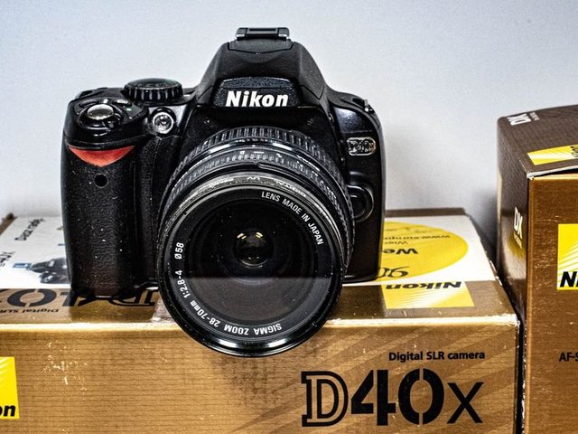 Nikon D40 - Nikkor 18-55
