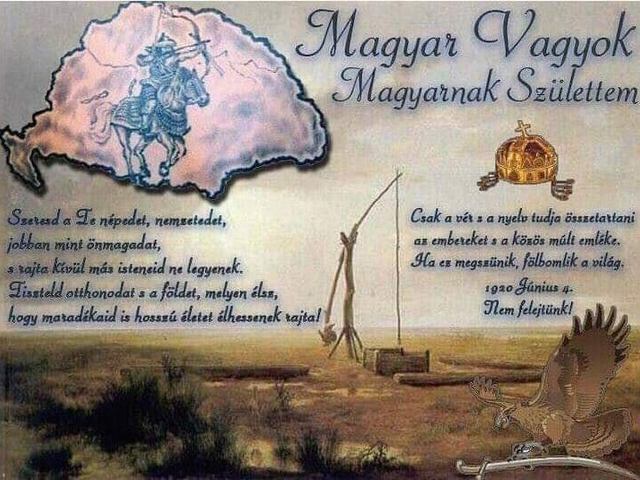 Magyar vagyok magyarnak születtem