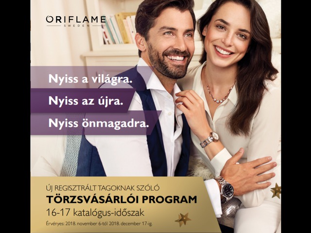 Oriflame regisztráció - írj kommentet a szöveg alatt