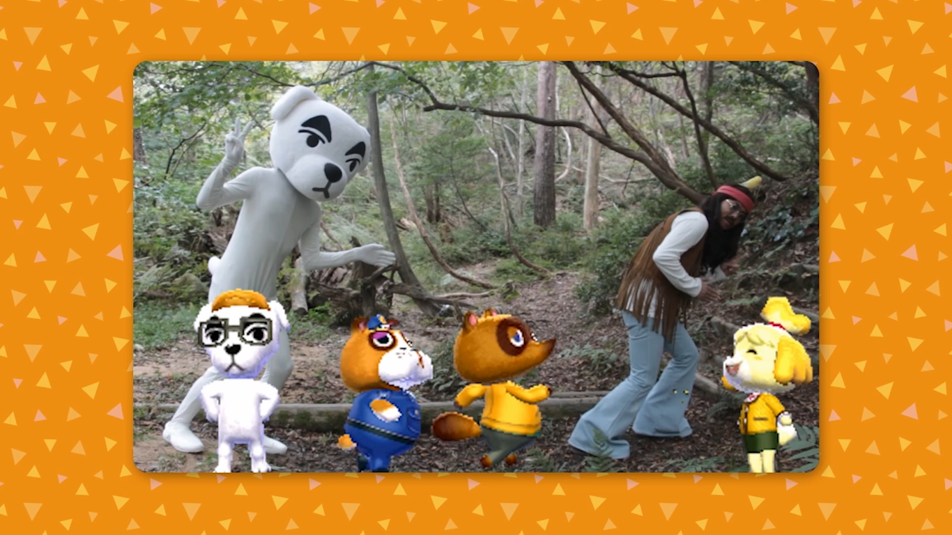 Az Animal Crossing Camera alkalmazással menő képeket csinálhatsz magadról és az Animal Crossing-os barátaidról!