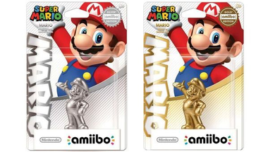 Ezüst és arany Mario Amiibo figurák érkeznek?