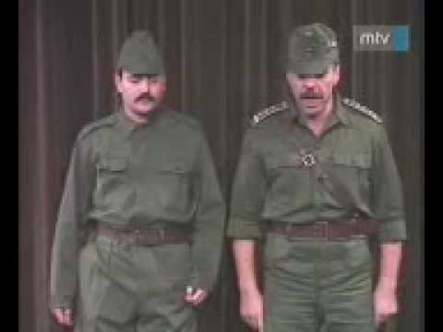Vasárnapi kabaré - katonadolog Markos-Nádassal