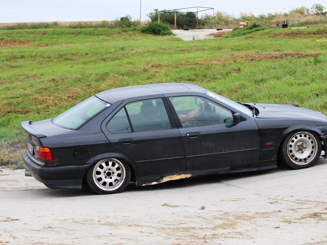 Maiczen Ákos, BMW E36-al az idei Hobby Rally Cup bronzérmese és...