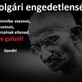 Gandhi a mai Magyarországon!