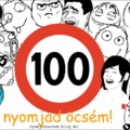Meglett a 100 lájk!A facebook-on!!