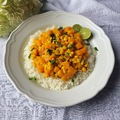 Krémes sütőtök-kukorica curry