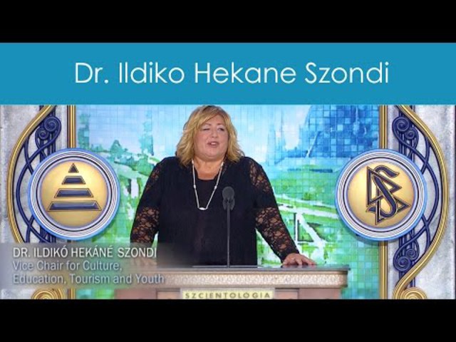 Kirakták a szcientológusok a szegedi önkormányzati képviselő megnyitón mondott beszédét