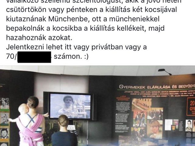 CCHR kiállítás is lesz
