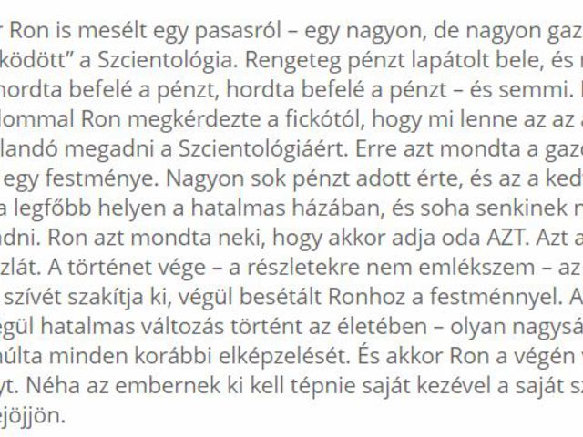 Kiszivárgott egy... anekdota